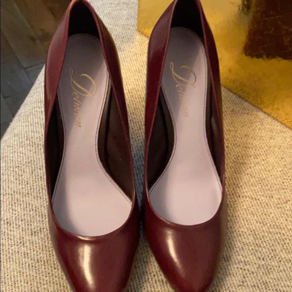 Delman wedge heels